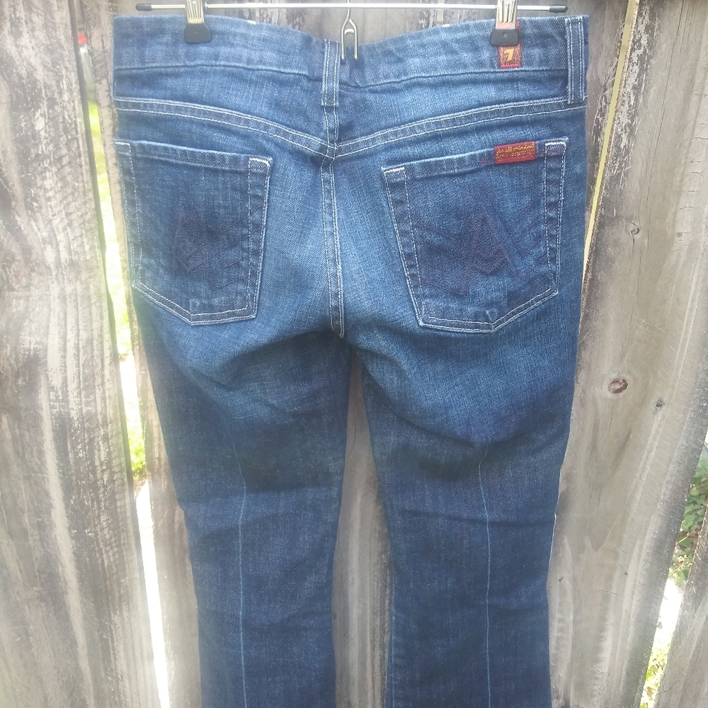 7 for All Mankind The "A" Pocket Jeans Size 27 - Picture 7 of 8